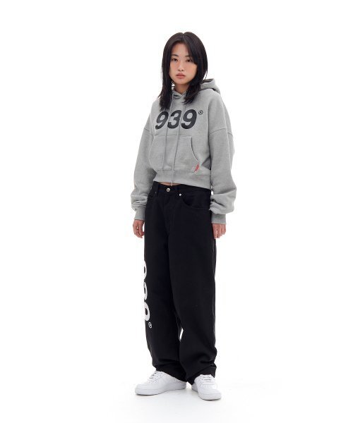 ARCHIVE BOLD(アーカイブボールド)の「939 LOGO CROP HOOD(GRAY)(パーカー・レディース・その他・OS)」の4枚目の写真