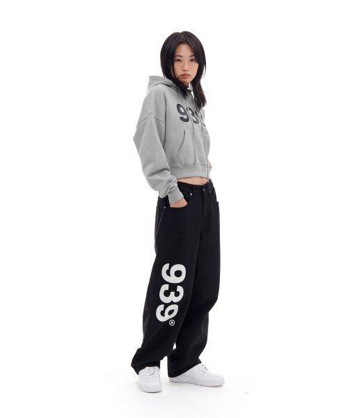 ARCHIVE BOLD(アーカイブボールド)の「939 LOGO CROP HOOD(GRAY)(パーカー・レディース・その他・OS)」の6枚目の写真