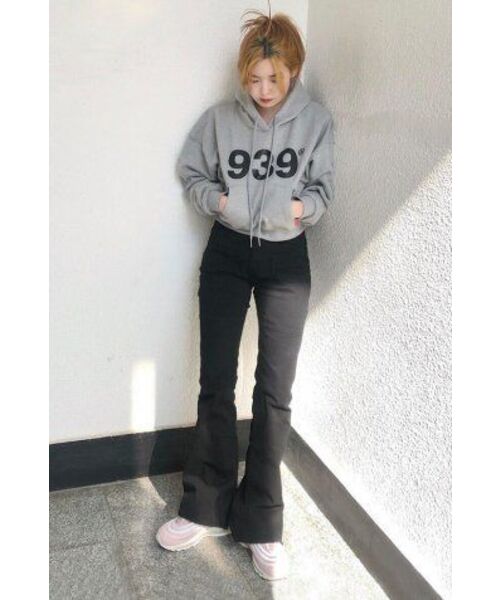 ARCHIVE BOLD(アーカイブボールド)の「939 LOGO CROP HOOD(GRAY)(パーカー・レディース・その他・OS)」の19枚目の写真