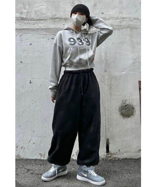 ARCHIVE BOLD(アーカイブボールド)の「939 LOGO CROP HOOD(GRAY)(パーカー・レディース・その他・OS)」の22枚目の写真