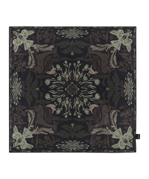 AAKAM（アーカム）の「Western Forest Printed Scarf (Dark Brown)（バンダナ/スカーフ）」