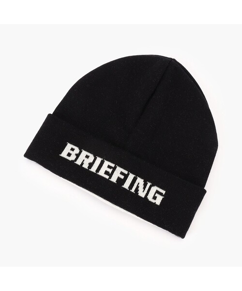 BRIEFING（ブリーフィング）の「MENS LOGO BEANIE（ニットキャップ