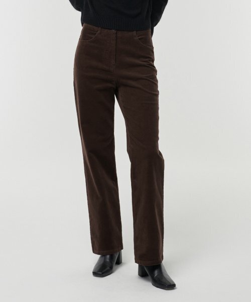 MUSINSA STANDARD WOMAN（ムシンサスタンダードウーマン）の「ウィメンズストレートコーデュロイパンツ[ブラウン]（その他パンツ・レディース・その他・30/24/25/26/27/28/29）」の3枚目の写真