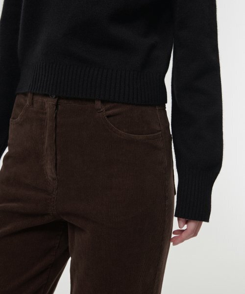 MUSINSA STANDARD WOMAN（ムシンサスタンダードウーマン）の「ウィメンズストレートコーデュロイパンツ[ブラウン]（その他パンツ・レディース・その他・30/24/25/26/27/28/29）」の6枚目の写真