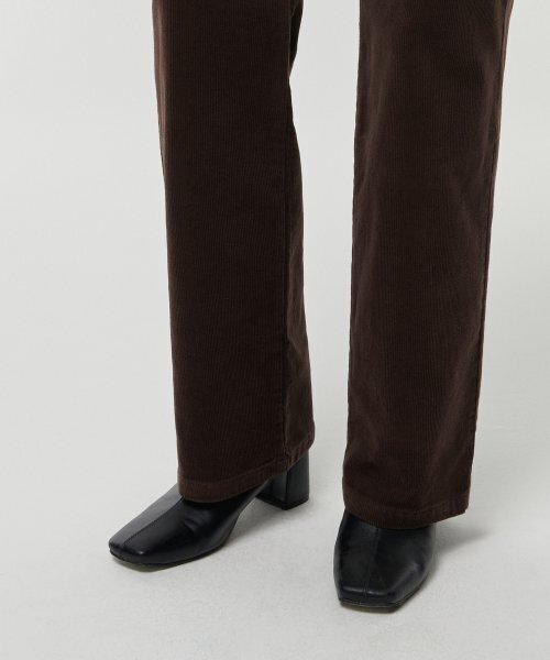 MUSINSA STANDARD WOMAN（ムシンサスタンダードウーマン）の「ウィメンズストレートコーデュロイパンツ[ブラウン]（その他パンツ・レディース・その他・30/24/25/26/27/28/29）」の8枚目の写真