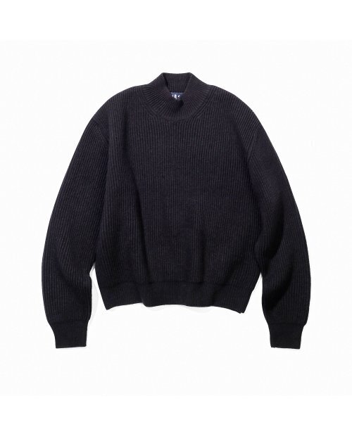 TRIP LE SENS(トリップ ル センス)の「ベーシックモックネックオーバーニット(ウィメン)_ブラック(ニット/セーター・レディース・その他・FREE)」の8枚目の写真