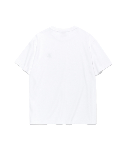 WOOALONG（ウアロン）の「OG Basic T-Shirt - WHITE（Tシャツ/カットソー・レディース・ホワイト・SMALL/MEDIUM/LARGE）」の3枚目の写真