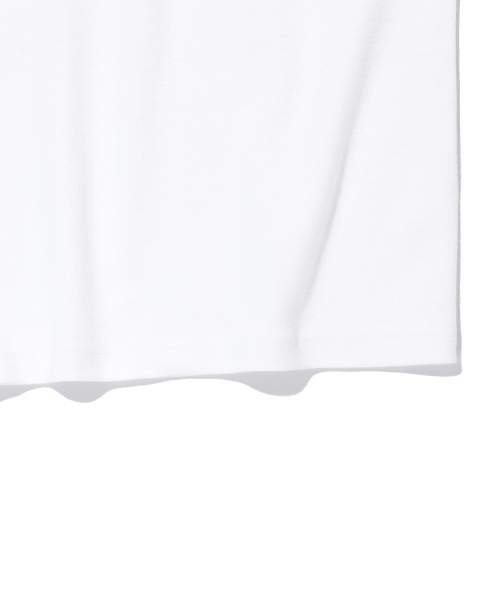 WOOALONG（ウアロン）の「OG Basic T-Shirt - WHITE（Tシャツ/カットソー・レディース・ホワイト・SMALL/MEDIUM/LARGE）」の6枚目の写真
