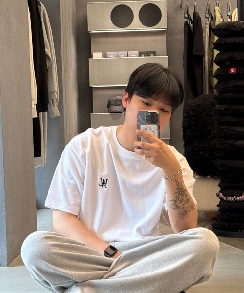 WOOALONG（ウアロン）の「OG Basic T-Shirt - WHITE（Tシャツ/カットソー・レディース・ホワイト・SMALL/MEDIUM/LARGE）」の14枚目の写真