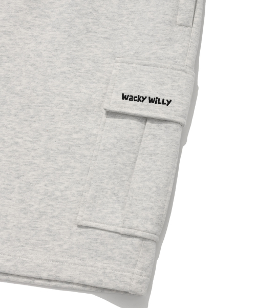 Wacky WiLLy(ワッキーウィリー)の「カーゴスウェットショートパンツライトグレー(その他パンツ・レディース・その他・SMALL/MEDIUM/LARGE/X-LARGE)」の4枚目の写真