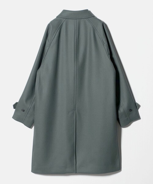 ウーステッドメルトン バルマカーンコート（ステンカラーコート