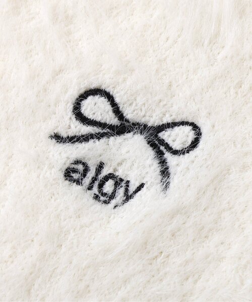 algy（アルジー）の「シャギーレッグカバー（レッグウォーマー・キッズ・ブラック/オフホワイト・FREE）」の14枚目の写真