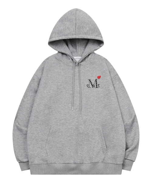 MUCENT(ムセント)の「ラブリッツミニハートロゴフードパーカー 男女共用 (3カラー)(パーカー・レディース・ブラック/グレー/ブラック系・FREE/1)」の21枚目の写真