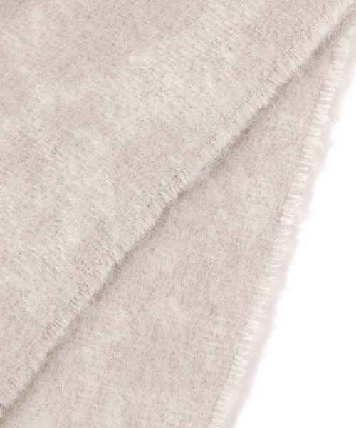 studio CLIP(スタディオクリップ)の「アニマルフリンジストール(マフラー・レディース・ネイビー/ベージュ/ブラウン・FREE)」の6枚目の写真