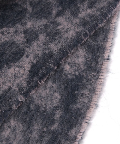 studio CLIP(スタディオクリップ)の「アニマルフリンジストール(マフラー・レディース・ネイビー/ベージュ/ブラウン・FREE)」の8枚目の写真