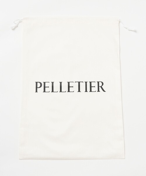 BEAMS F（ビームスエフ）の「PELLETIER / ナイロン × レザー コンビネーション ポーチ（トートバッグ・メンズ・ブラック/オリーブ・ONE SIZE）」の10枚目の写真