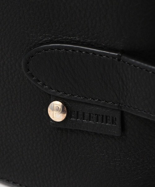 BEAMS F(ビームスエフ)の「PELLETIER / ナイロン × レザー コンビネーション ポーチ(トートバッグ・メンズ・ブラック/オリーブ・ONE SIZE)」の12枚目の写真