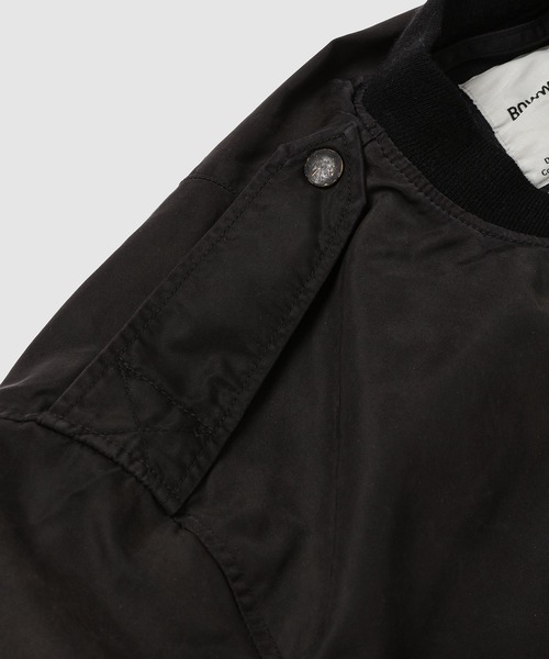 BOW WOW（バウワウ）の「L-2B FLIGHT JACKET AGED（ブルゾン・メンズ・ブラック系その他・L/XL）」の3枚目の写真