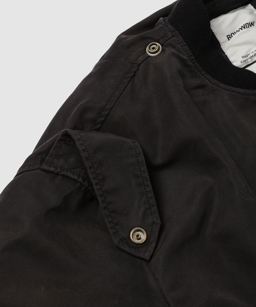 BOW WOW（バウワウ）の「L-2B FLIGHT JACKET AGED（ブルゾン・メンズ・ブラック系その他・L/XL）」の4枚目の写真