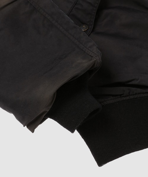 BOW WOW（バウワウ）の「L-2B FLIGHT JACKET AGED（ブルゾン・メンズ・ブラック系その他・L/XL）」の6枚目の写真