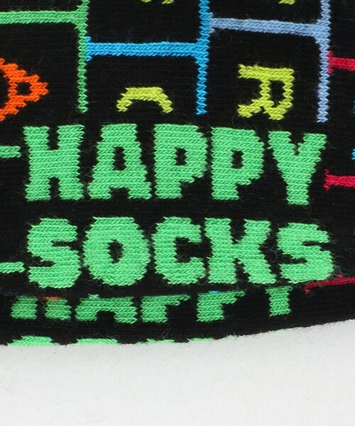 Happy Socks（ハッピーソックス）の「＜Happy Socks＞キーボード ソックス（ソックス/靴下・メンズ・ブラック・M）」の4枚目の写真