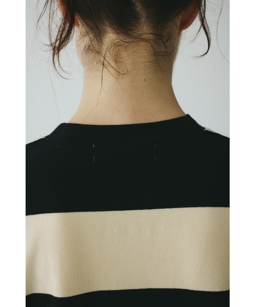 HeRIN.CYE（ヘリンドットサイ）の「Border cut tops ボーダーカット