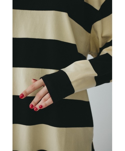 HeRIN.CYE（ヘリンドットサイ）の「Border cut tops ボーダーカット