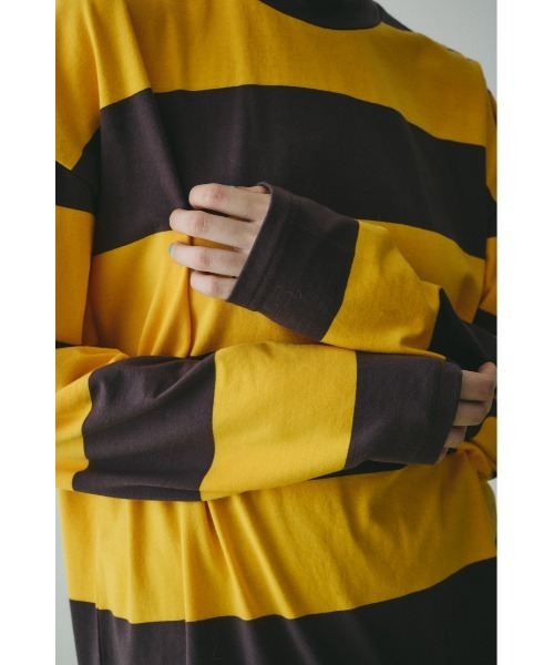 HeRIN.CYE（ヘリンドットサイ）の「Border cut tops ボーダーカット