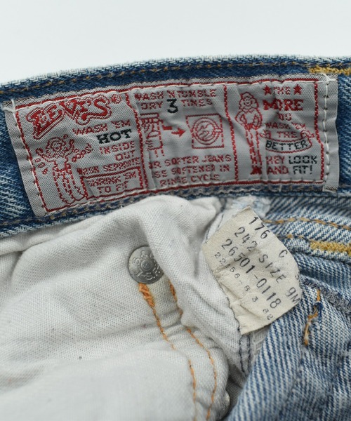 LABORATORY R(ラボラトリーアール)の「【USED】80’s Levi's 501 デニムパンツ(デニムパンツ・メンズ・ブルー・X-SMALL)」の4枚目の写真