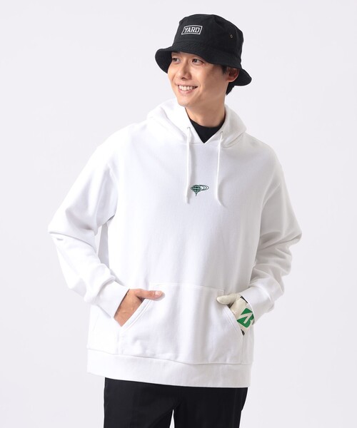 BEAMS GOLF(ビームスゴルフ)の「〈MEN〉ORANGE LABEL / YARD 裏毛 パーカー(パーカー・メンズ・ホワイト/グリーン/グレー・M/L/S/XL)」の2枚目の写真
