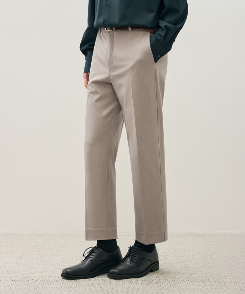 DRAW FIT（ドローフィット）の「バンディングテーパードスラックス [L.BEIGE]（スラックス・メンズ・その他・LARGE/MEDIUM/SMALL/X-LARGE）」の2枚目の写真