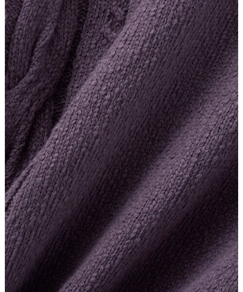 BESLOW(ビースロー)の「DIAGONAL CABLE CARDIGAN LILAC(カーディガン/ボレロ・メンズ・その他・LARGE/MEDIUM/X-LARGE)」の8枚目の写真