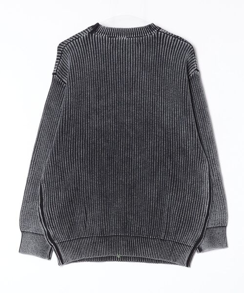 FAT(エフエイティー)の「RIBMENT(ニット/セーター・メンズ・ネイビー/オレンジ/ブラック・TITCH(M)/JUMBO(XXL)/FAT(XL)/SKINNY(L))」の4枚目の写真