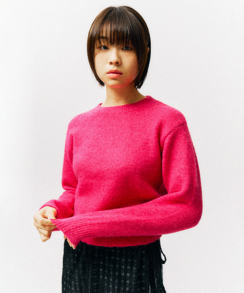 PHYSICAL DEPARTMENT(フィジカル デパートメント)の「ハートアップルクロップニット_ピンク(ニット/セーター・レディース・その他・SMALL/MEDIUM)」の14枚目の写真