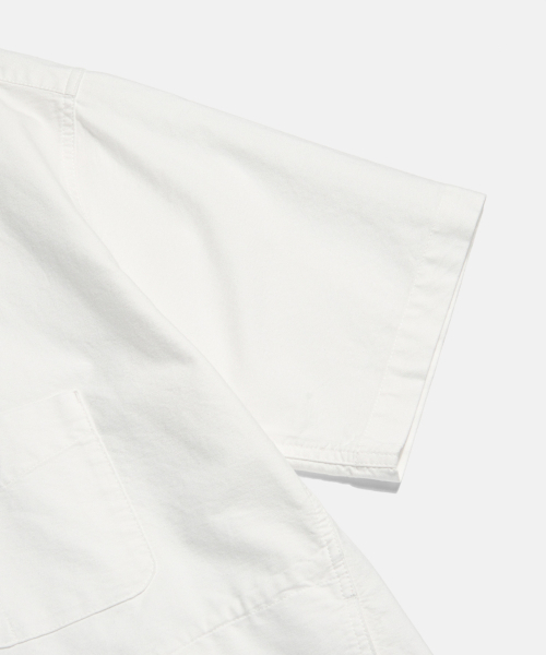 ESPIONAGE(エスピオナジ)の「Oxford S/S Henley Shirt Off White(シャツ/ブラウス・レディース・その他・MEDIUM/LARGE/X-LARGE)」の5枚目の写真