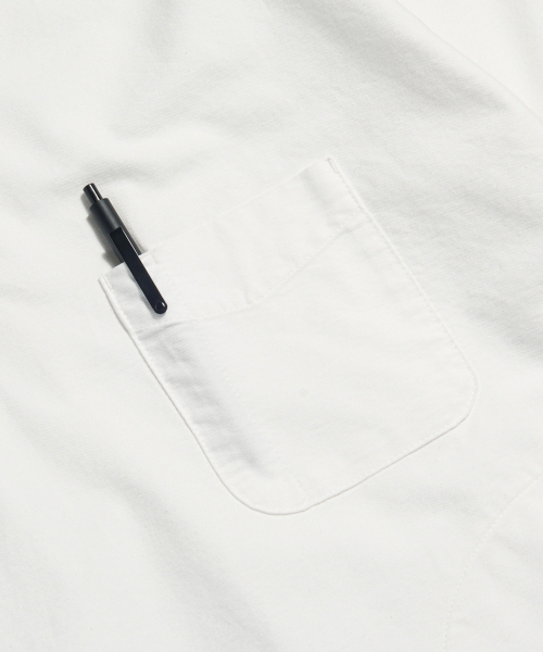 ESPIONAGE(エスピオナジ)の「Oxford S/S Henley Shirt Off White(シャツ/ブラウス・レディース・その他・MEDIUM/LARGE/X-LARGE)」の6枚目の写真