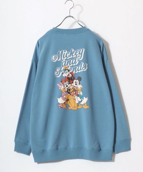 Disney(ディズニー)の「2026SS Disney/ディズニー ミッキー/トイ・ストーリー オーバーサイズ 裏毛 バックプリント スウェットトレーナー(スウェット・レディース・グリーン/オートミール/グレー/ブルー・M/L)」の12枚目の写真