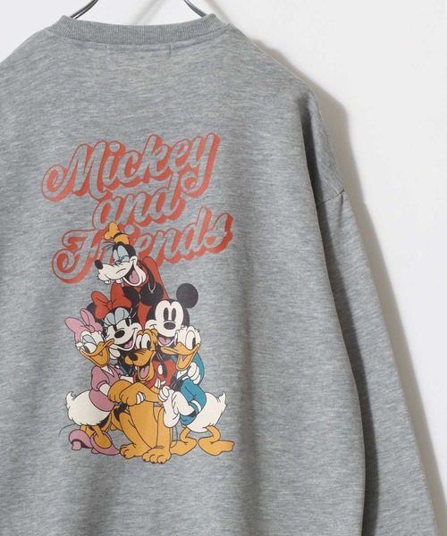 Disney(ディズニー)の「2026SS Disney/ディズニー ミッキー/トイ・ストーリー オーバーサイズ 裏毛 バックプリント スウェットトレーナー(スウェット・レディース・グリーン/オートミール/グレー/ブルー・M/L)」の21枚目の写真