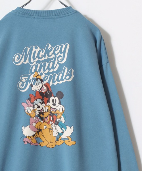 Disney(ディズニー)の「2026SS Disney/ディズニー ミッキー/トイ・ストーリー オーバーサイズ 裏毛 バックプリント スウェットトレーナー(スウェット・レディース・グリーン/オートミール/グレー/ブルー・M/L)」の22枚目の写真