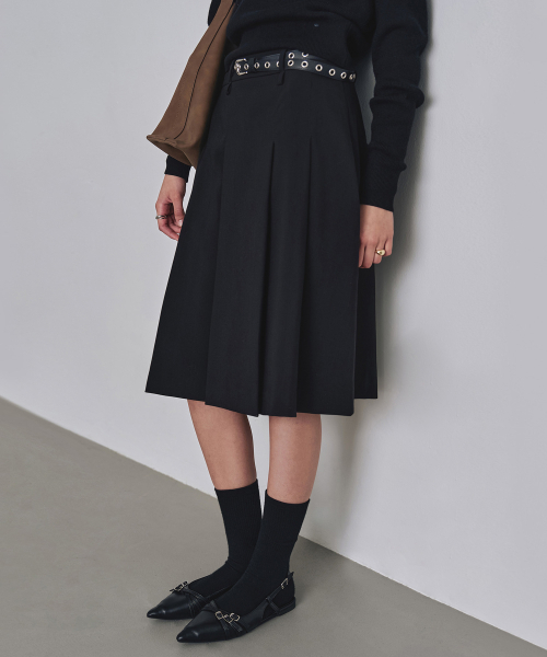 COSTUME O’CLOCK(コスチュームオクロック)の「フォーマルプリーツミディスカートブラック COWSK001BLACK(スカート・レディース・その他・LARGE/SMALL/MEDIUM)」の7枚目の写真