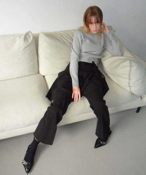 COSTUME O’CLOCK(コスチュームオクロック)の「フォーマルプリーツミディスカートブラック COWSK001BLACK(スカート・レディース・その他・LARGE/SMALL/MEDIUM)」の2枚目の写真
