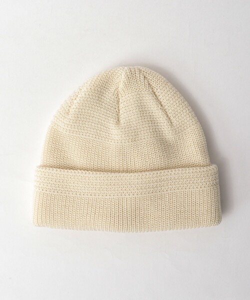 Nine Tailor(ナインテイラー)の「【Nine Tailor/ナインテーラー】Cuez Watch N-350(ニットキャップ/ビーニー・メンズ・ブラック/グレー系その他/チャコールグレー/オフホワイト・FREE)」の5枚目の写真