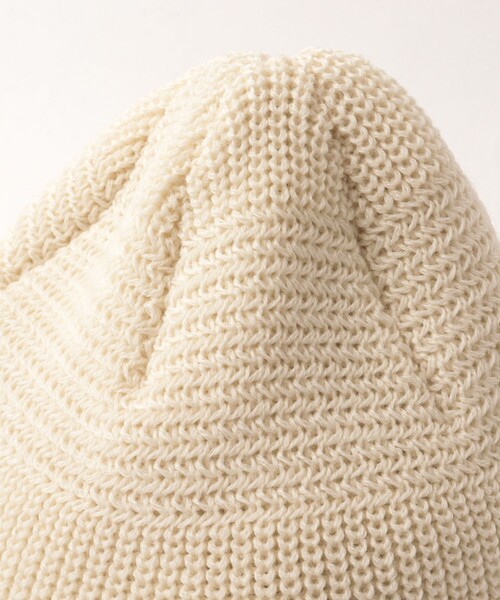 Nine Tailor(ナインテイラー)の「【Nine Tailor/ナインテーラー】Cuez Watch N-350(ニットキャップ/ビーニー・メンズ・ブラック/グレー系その他/チャコールグレー/オフホワイト・FREE)」の10枚目の写真