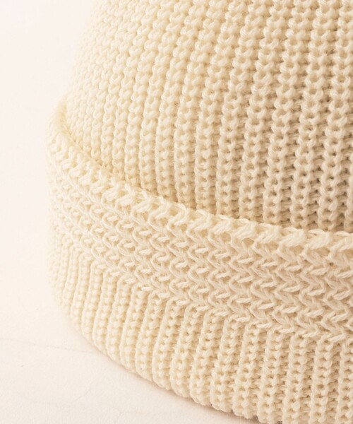 Nine Tailor(ナインテイラー)の「【Nine Tailor/ナインテーラー】Cuez Watch N-350(ニットキャップ/ビーニー・メンズ・ブラック/グレー系その他/チャコールグレー/オフホワイト・FREE)」の11枚目の写真