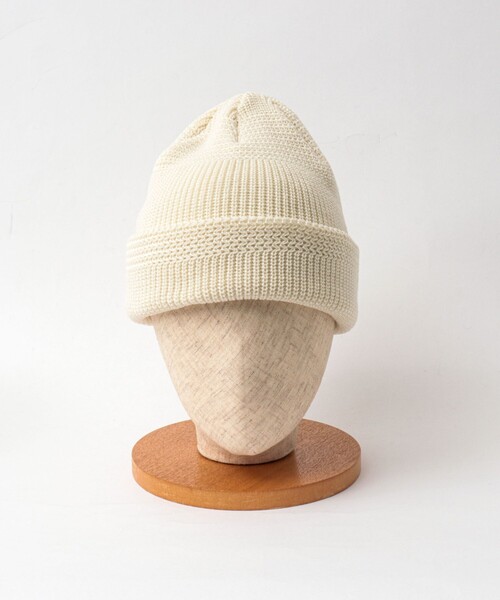 Nine Tailor(ナインテイラー)の「【Nine Tailor/ナインテーラー】Cuez Watch N-350(ニットキャップ/ビーニー・メンズ・ブラック/グレー系その他/チャコールグレー/オフホワイト・FREE)」の12枚目の写真