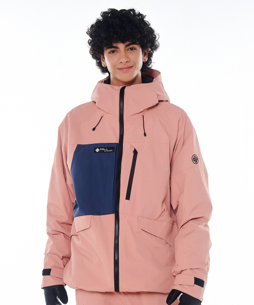 DOLL OUTERWEAR(ドラ アウターウェア)の「2425 クラーロ ボードウェアジャケット ピンク 男女共用(ナイロンジャケット・レディース・その他・SMALL/MEDIUM/LARGE/X-SMALL)」の3枚目の写真