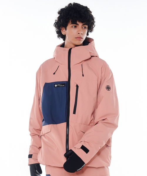 DOLL OUTERWEAR(ドラ アウターウェア)の「2425 クラーロ ボードウェアジャケット ピンク 男女共用(ナイロンジャケット・レディース・その他・SMALL/MEDIUM/LARGE/X-SMALL)」の4枚目の写真
