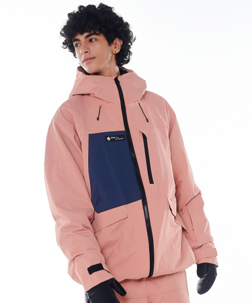 DOLL OUTERWEAR(ドラ アウターウェア)の「2425 クラーロ ボードウェアジャケット ピンク 男女共用(ナイロンジャケット・レディース・その他・SMALL/MEDIUM/LARGE/X-SMALL)」の5枚目の写真