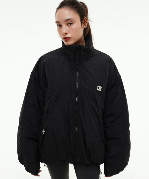 CENTAUR.KR(セントール)の「CENTAUR OVERSIZED PADDED JUMPER_BLACK(ダウンジャケット/コート・レディース・その他・F)」の1枚目の写真