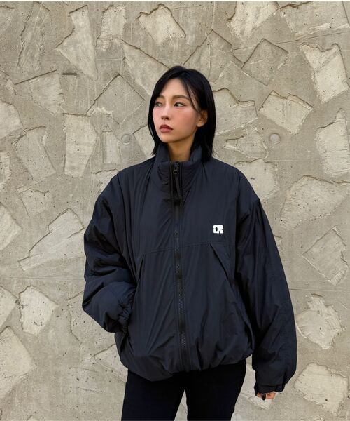 CENTAUR.KR(セントール)の「CENTAUR OVERSIZED PADDED JUMPER_BLACK(ダウンジャケット/コート・レディース・その他・F)」の3枚目の写真